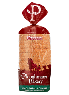 Ploughmans Bakery Wholemeal & Grains Pack Shot